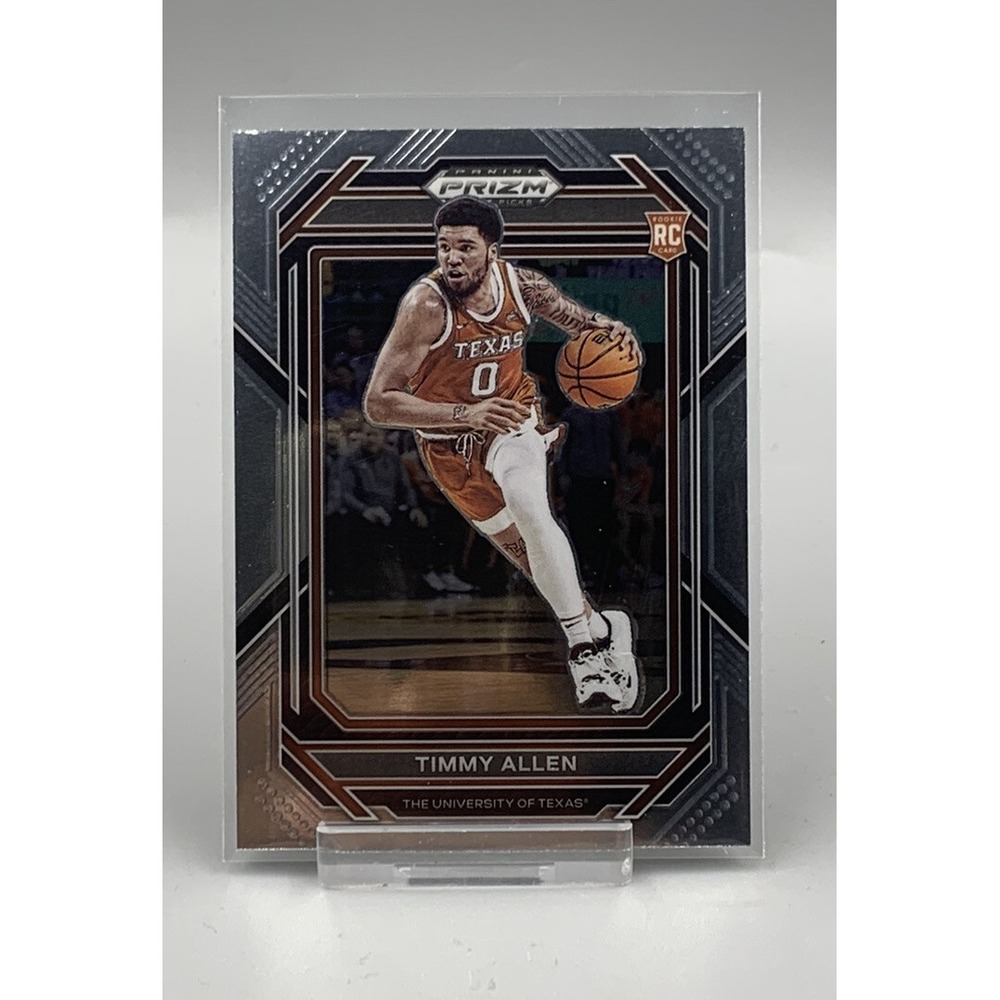 2023 Panini Prizm Draft Picks #37 Timmy Allen Rookie Card Texas